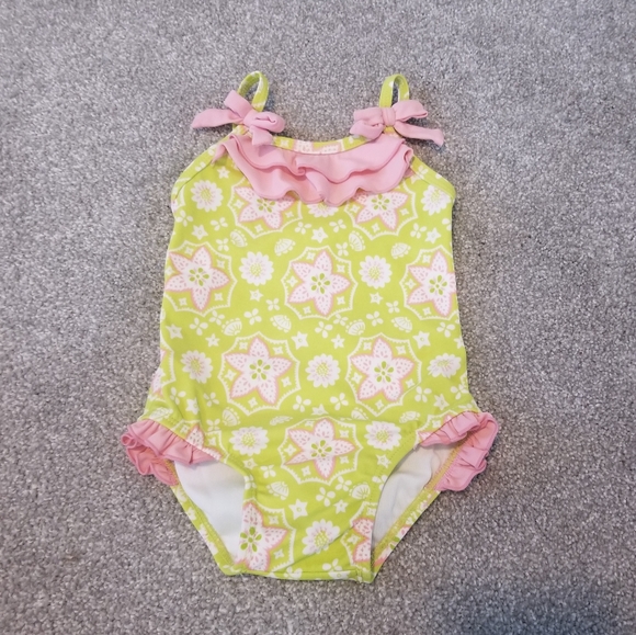 Janie and Jack one piece swimsuit~12-18 months - Picture 2 of 9